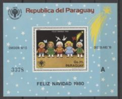 Paraguay  IYC AIE Bloc  A   Souvenir Sheet MNH - Autres & Non Classés