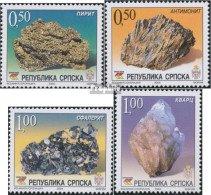Bosnien - Serbische Republ. 311-314 (kompl.Ausg.) Postfrisch 2004 Mineralien - Bosnie-Herzegovine