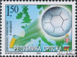 Bosnien - Serbische Republ. 304 (kompl.Ausg.) Postfrisch 2004 Fußball EM - Bosnia Erzegovina