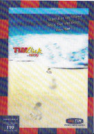 [MD9481] CPM - TIM CLICK BY PHOTOSI SPIAGGIA IMPRON - LENTICOLARE EFFETTO 3D - PROMOCARD 4633 - PERFETTA - Non Viaggiata - Advertising