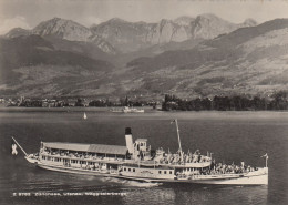 Zürichsee - Ufenau , Dampfer Stadt Zürich 1951 - Zürich