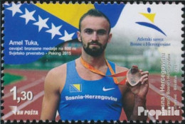 Bosnien-Herzegowina 676 (kompl.Ausg.) Postfrisch 2015 Amel Tuka - Bosnie-Herzegovine