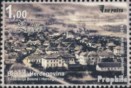 Bosnien-Herzegowina 657 (kompl.Ausg.) Postfrisch 2014 Zepce - Bosnië En Herzegovina