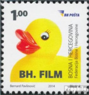 Bosnien-Herzegowina 654 (kompl.Ausg.) Postfrisch 2014 Bosnisches Kino - Bosnië En Herzegovina