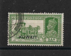 KUWAIT 1939 3a SG 41 FINE USED Cat £4 - Koweït