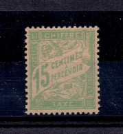 TAXE - N°30"a" ** PAPIER GC - TB + TB CENTRAGE - 1859-1959 Postfris