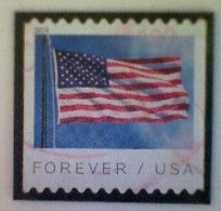 United States, Scott #5343, Used(o) Coil, 2019, Flag Definitive, (55¢) - Oblitérés