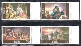 MALTA 1979 CHRISTMAS NATALE NOEL WEIHNACHTEN NAVIDAD NATAL COMPLETE SET SERIE COMPLETA MNH - Malta