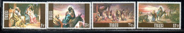 MALTA 1979 CHRISTMAS NATALE NOEL WEIHNACHTEN NAVIDAD NATAL COMPLETE SET SERIE COMPLETA MNH - Malte