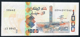 ALGERIA  B411b (= P146b ? ) 1000 DINARS 2018 SIGNATURE 5 ( FADLI )  UNC. - Algérie