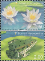 Bosnien-Herzegowina 526-527 (kompl.Ausg.) Postfrisch 2008 Flora Und Fauna - Bosnië En Herzegovina