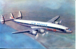 CPA - AIR FRANCE - LOCKHEED SUPER G CONSTELLATION (IMPECCABLE) - 1946-....: Era Moderna