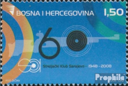 Bosnien-Herzegowina 518 (kompl.Ausg.) Postfrisch 2008 Schützenverein - Bosnien-Herzegowina