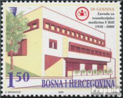 Bosnien-Herzegowina 517 (kompl.Ausg.) Postfrisch 2008 Bluttransfusionszentrum - Bosnien-Herzegowina