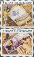 Bosnien-Herzegowina 512-513 (kompl.Ausg.) Postfrisch 2008 Der Brief - Bosnië En Herzegovina