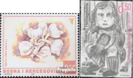 Bosnien-Herzegowina 448,460 (kompl.Ausg.) Postfrisch 2006 Gemüsesorten, Kinderwoche - Bosnië En Herzegovina