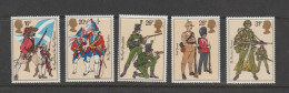 Great Britain 1983 British Army Uniforms MNH ** - Ungebraucht