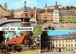 73938577 Rudolstadt_Thueringen Schloss Heidecksburg Marktplatz Volkskundemuseum  - Rudolstadt