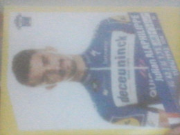 CYCLISME 2019 : STICKER JULIAN ALAPHILIPPE   (panini Tour De France) - Edizione Francese