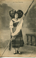 CPA -  TYPE D'ALSACIENNE - Costumi