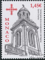 Monaco 3102 (kompl.Ausg.) Postfrisch 2012 Weihe Der Kirche St. Charles - Ongebruikt