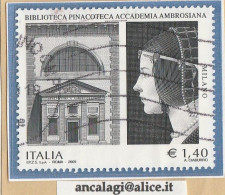 USATI ITALIA 2009 - Ref.1134A "BIBLIOTECA AMBROSIANA" 1 Val. - - 2001-10: Gebraucht