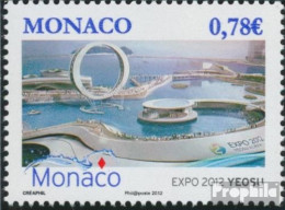 Monaco 3083 (kompl.Ausg.) Postfrisch 2012 EXPO2012 - Ungebraucht