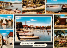 73938277 Radolfzell_Bodensee Hafen Kurpark Anleger Seepartie Kirche Kurkonzert M - Radolfzell