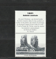 TAAF YT 296 ** : L'arche Des Kerguelen - 2001 - Unused Stamps