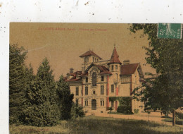 LA COTE-SAINT-ANDRE CHATEAU DES CROIZETTES ( CARTE GLACEE ET COLORISEE ) - La Côte-Saint-André