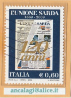 USATI ITALIA 2009 - Ref.1136 "UNIONE SARDA" 1 Val. - - 2001-10: Oblitérés