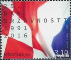 Kroatien 1233 (kompl.Ausg.) Postfrisch 2016 Staatsfeiertag - Croatie