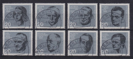 Bund 1964 Einzelmarken Aus Widerstands-Block Mi-Nr. 431-38 Satz Kpl. O BERLIN - Oblitérés