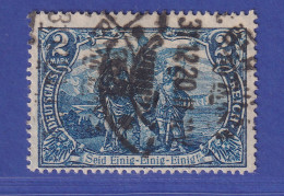 Dt. Reich 2 Mark Kriegsdruck Mi.-Nr. 95 B II C  Gestempelt Gepr. ZENKER BPP - Used Stamps