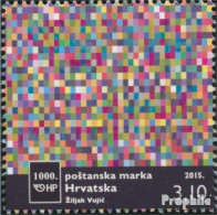 Kroatien 1178 (kompl.Ausg.) Postfrisch 2015 1000. Kroatische Briefmarke - Croatie