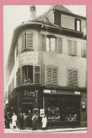 67 - STRASSBURG - STRASBOURG - Carte Photo - Commerce BAPST - Angle Rue Des Soeurs Et Rue Des Frères - 3 Scans - Strasbourg