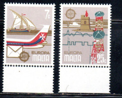 MALTA 1979 EUROPA CEPT UNITA COMPLETE SET SERIE COMPLETA MNH - Malte