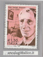 USATI ITALIA 2009 - Ref.1137 "DON LUIGI STURZO" 1 Val. - - 2001-10: Oblitérés