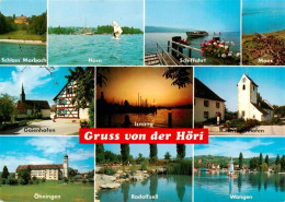 73938173 Insel Hoeri_Bodensee Schloss Marbach Horn Schiffahrt Moos Gaienhofen Iz - Radolfzell