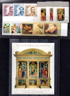 Vaticano Serie Nº Yvert 1393/95 + 1396/97 +1398/00 + 1401/03 + Hoja Bloque Nº Yvert 29 ** - Unused Stamps