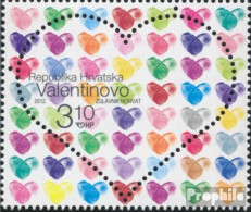 Kroatien 1020 (kompl.Ausg.) Postfrisch 2012 Valentinstag - Croacia