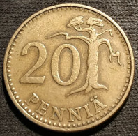 FINLANDE - FINLAND - 20 PENNIA 1963 S - KM 47 - Finnland