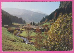 D74 - MORZINE - EN PROMENADE DANS LA VALLÉE DES ARDOISIÈRES - CPM Dentelée Grand Format  - Morzine