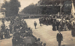 Poland - WARSZAWA - 3 May 1916 Procession - REAL PHOTO - Pologne