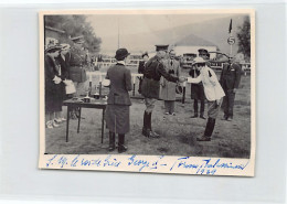 Greece - CHOLARGOS - H.M. King George II Awarding Prizes At A Horse Show - 28 May 1939 - SMALL PHOTOGRAPH Size 10 Cm. X  - Grèce