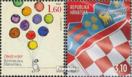 Kroatien 971,1002 (kompl.Ausg.) Postfrisch 2011 Kinderfestival, Nationalfeiertag - Croacia