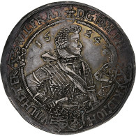 Duché De Saxe-Altenbourg, Jean-Philippe, Thaler, 1624, Saalfeld, Argent, TTB+ - Taler En Doppeltaler