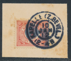 Grootrondstempel Kapelle (Z.Bevel.) 1912 - Storia Postale