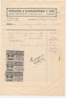 Omzetbelasting Diverse Waarden - Haarlem 1936 - Fiscale Zegels