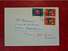 LETTRE   SUISSE  1978 TAVANNES POUR RIEDISHEIM - Autres & Non Classés